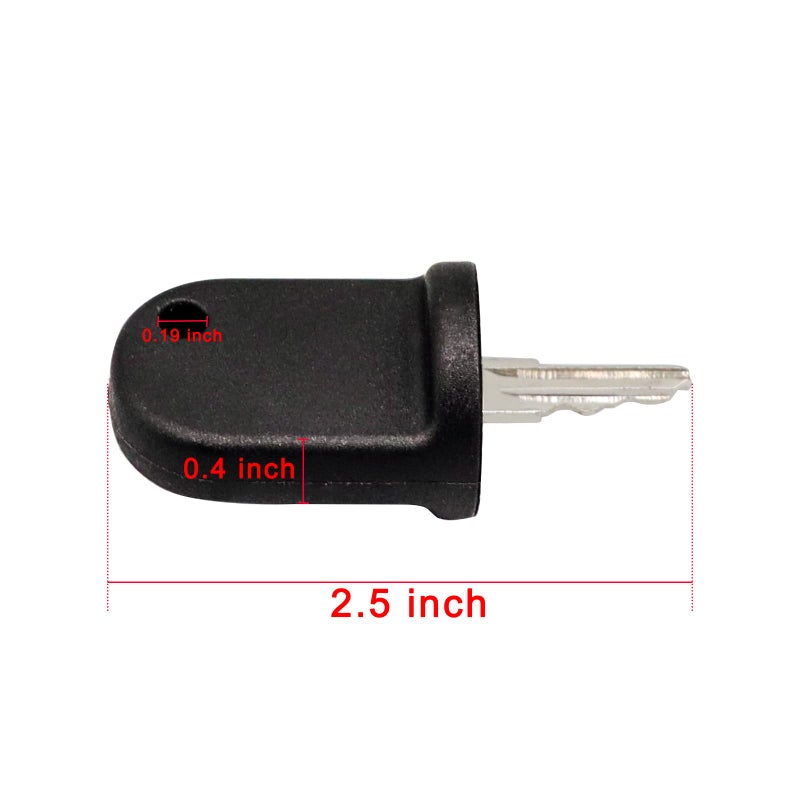 Drive-up Ignition Keys (10 PCS) Fits CLUBCAR EZGO Yamaha Golf carts (EZGO RXV (10PCS)) - Image 4